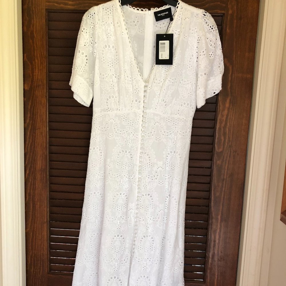 NWT THE KOOPLES English Embroidered Dress